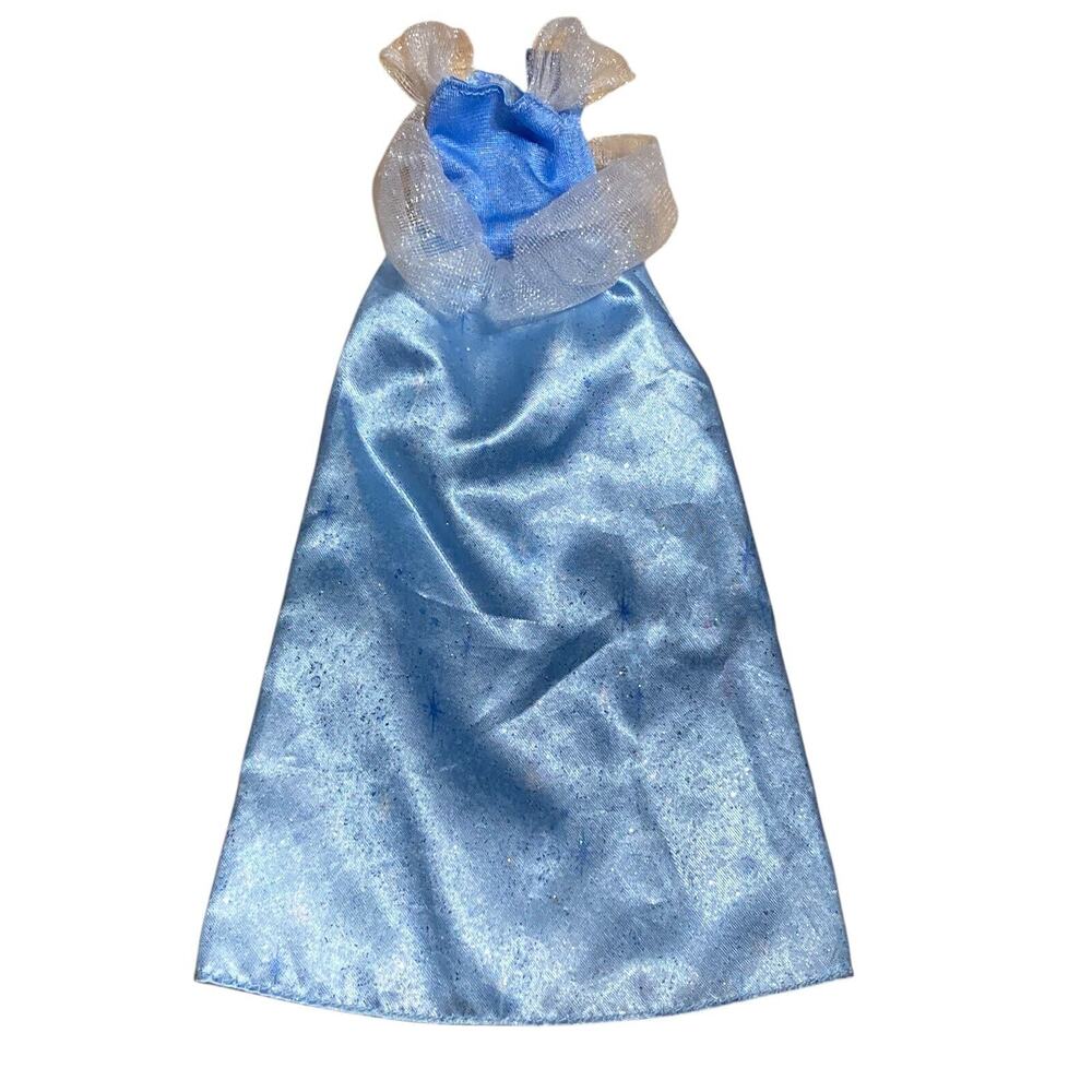 disney princess barbie doll cinderella Blue dress Replacement Only ~ No doll‎